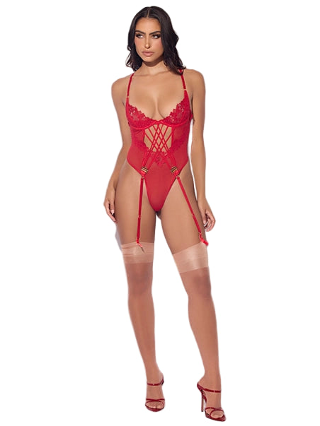 Ashley Bodysuit - Red